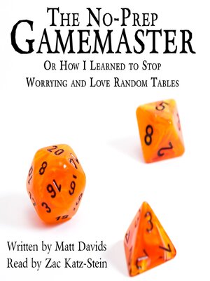 cover image of The No-Prep Gamemaster